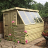 Deluxe Potting Shed Loglap