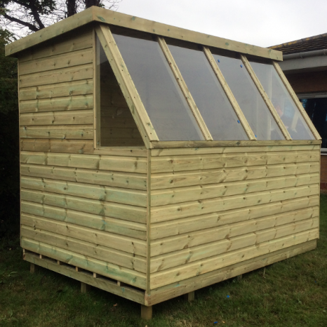 Deluxe Potting Shed Shiplap