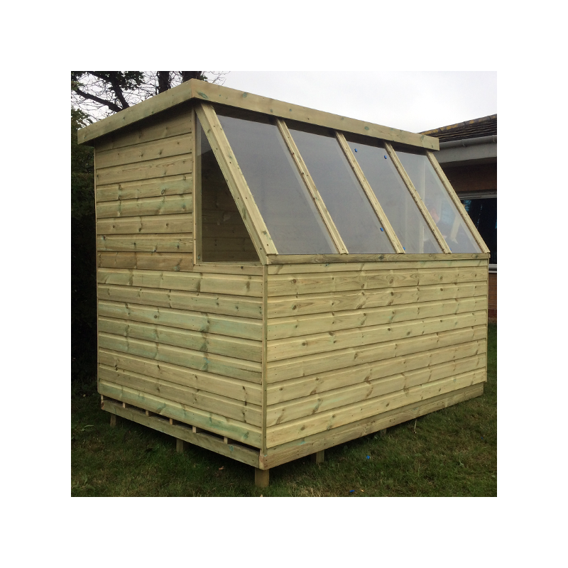 Deluxe Potting Shed Shiplap