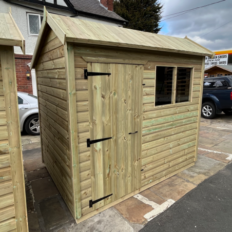 Apent Shed in Shiplap