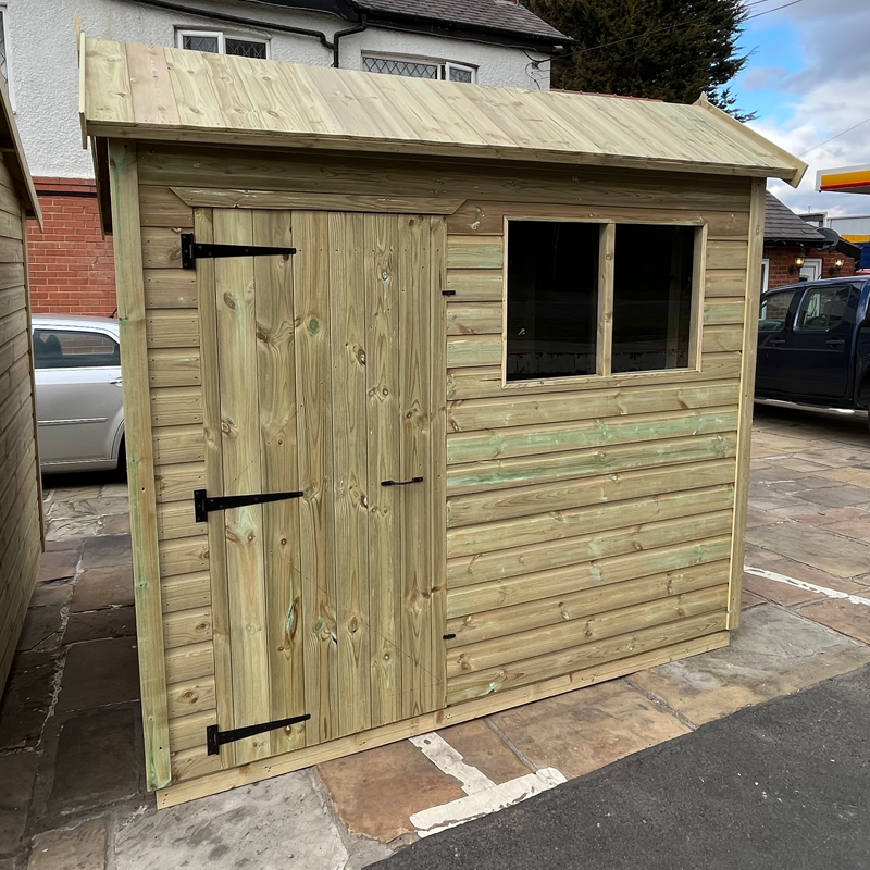 Apent Shed in Shiplap