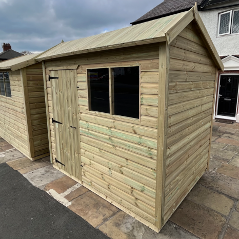 Apent Shed in Shiplap