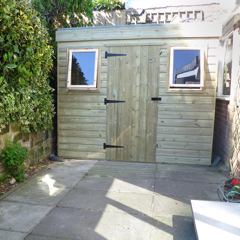 Heavy Duty Pent Shiplap Garden Shed Jons Sheds