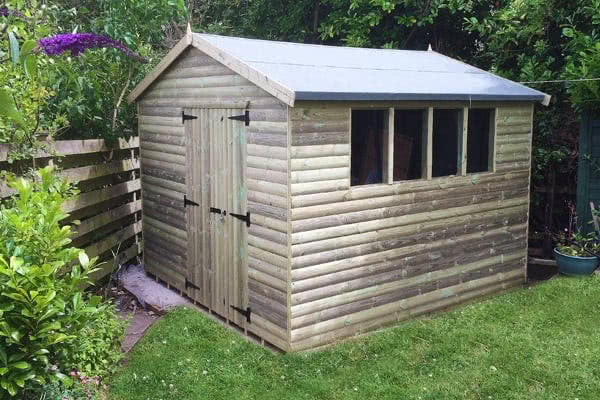 Loglap Sheds